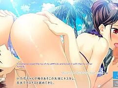 I love this anime hentai resort scene with my girlfriend