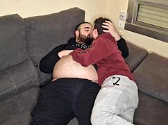 Oso and Chaser Suck Cocks and Do 69 on Sofa Teaser