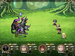 Forming a group with three hot virgin girls, big-breasted adventurer in cuckold harem rpg, part 1