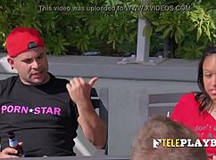 Swinger Couples Dive into Wild Orgy in Red Room