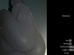 i'm in this ntr sex scene, bent over for doggystyle blowjob