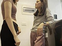 Why can’t I see my best friends banging? Gimme the full girl-on-girl domination video!