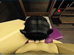 Roblox Slut Bent Over For Pounding In Cabin