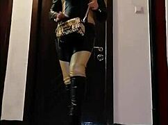 Latex Goddess Dominates in Hentai Femdom Scene