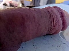 hey man, check my cock bouncing in slow motion close-up