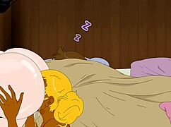 Mature Ebony Lesbians Spread Asses For Nasty Licking And Domination In Cartoon Interracial Scene!