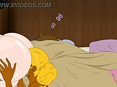 Mature Ebony Lesbians Spread Asses For Nasty Licking And Domination In Cartoon Interracial Scene!