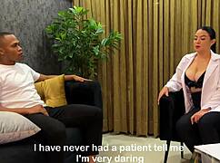 Nympho big dick bangs busty sexologist Daniela Gomez