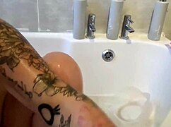 scrub-a-dub and rinse in the tub