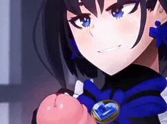 Perfect paizuri boob job in 2d hentai porn with sound