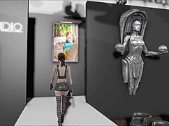 Fallout 4 Brunette Fashion In 3D