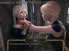 Delicious Group Action with Noblewoman and Servant