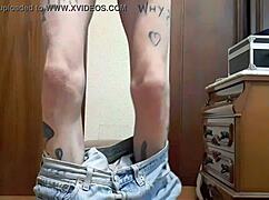 Gay melvincoficial with big cock and fake vagina