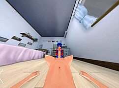 Anime Hentai Game: Mita Cappie Sex in Wild Positions with Steamy Blowjob