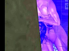 Neighbor got us on cam while at the shower