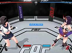 Can cute ladies survive fuck or fight in new 2024 ryona hentai?