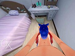 Anime Hentai Game: Mita Cappie Sex in Wild Positions with Steamy Blowjob