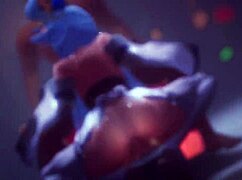 oh aqua from konosuba in hentai action!