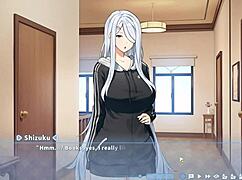 summer clover's harem hentai episode 10 ends with cum twice on cute brunette face