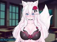 Naughty Catgirl KanakoVT Wearing Vibrator in Public, What a Wild ERP Show!