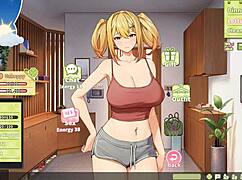 summer clover's harem hentai episode 10 ends with cum twice on cute brunette face