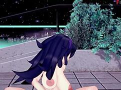 hex maniac trainer bangs hard in class. pokemon fantasy sex with full 3d action!