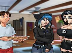 I Can't Stop Jerking Off To This Babe's Pussy In Summertime Saga