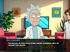 Watch Morty's sister squirt in the shower