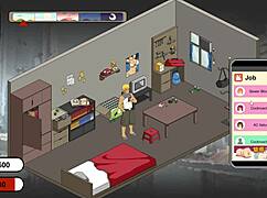 Hentai game handyman legend slams cheating wife in final part