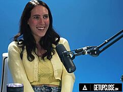 Up Close View of Cadence Lux in Passionate Solo Female Orgasm Scene