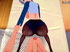 Hana and Tsuki Uzaki in Intense POV Fuck!