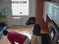 Damn! Scoout007 - Bican Slams Hard on the Kitchen Counter in Wild Action!