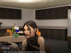 Bound in anime hentai game scenario