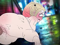 Harley Quinn Fucks Clown Joker In Anime Hentai Cartoon