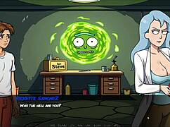 Watch Morty's sister squirt in the shower