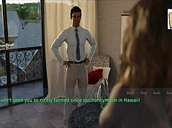 A wife and STEPMOTHER share an erotic tale in the 90s