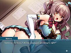 the queen of otaku explores group games and anime fantasies in a hentai world