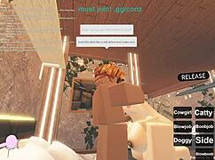 Cute girl rides monster black cock doggystyle