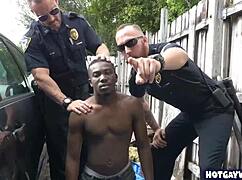 Two Police Officers Take Advantages Of This Black Guy