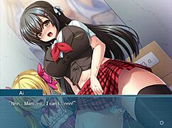 the queen of otaku explores group games and anime fantasies in a hentai world