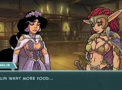 akaburs star channel features princess with big tits in hentai game part 54