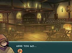 akaburs star channel features princess with big tits in hentai game part 54