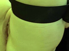 in the kitchen, this housewife squirts while getting her arse fucked by fb1 on cam2