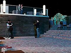 In this alternate existence, big tits and ass dominate the scene