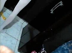 Bonequinha shows off new panties with sexy toy play.