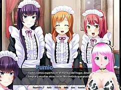 Umm, Otoko Orgy at Maid Boy Manor Was Wild in Gameplay Español!
