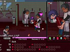 the manager serves all in this okeyutei hentai game with gangbang and oral