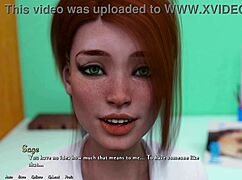 I opened up to the hot busty redhead about her cheating ex, and we made out