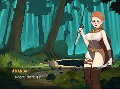 Otakus rage porn game part1, wake up to those big tits!