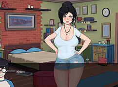 Otakus rage porn game part1, wake up to those big tits!